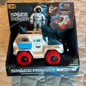 Space Rover Toy with Astronaut - White and Red